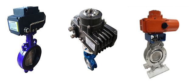 Electric butterfly valve