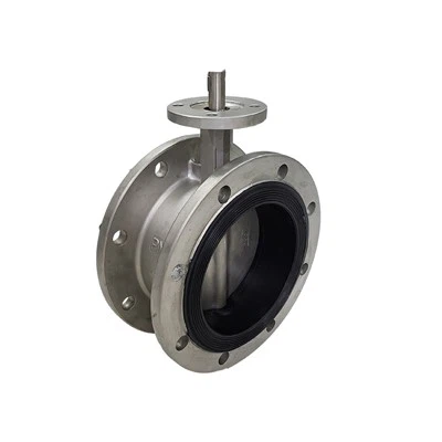 Дроссельний клапан з фланцем з нержавіючої сталі DN200 304