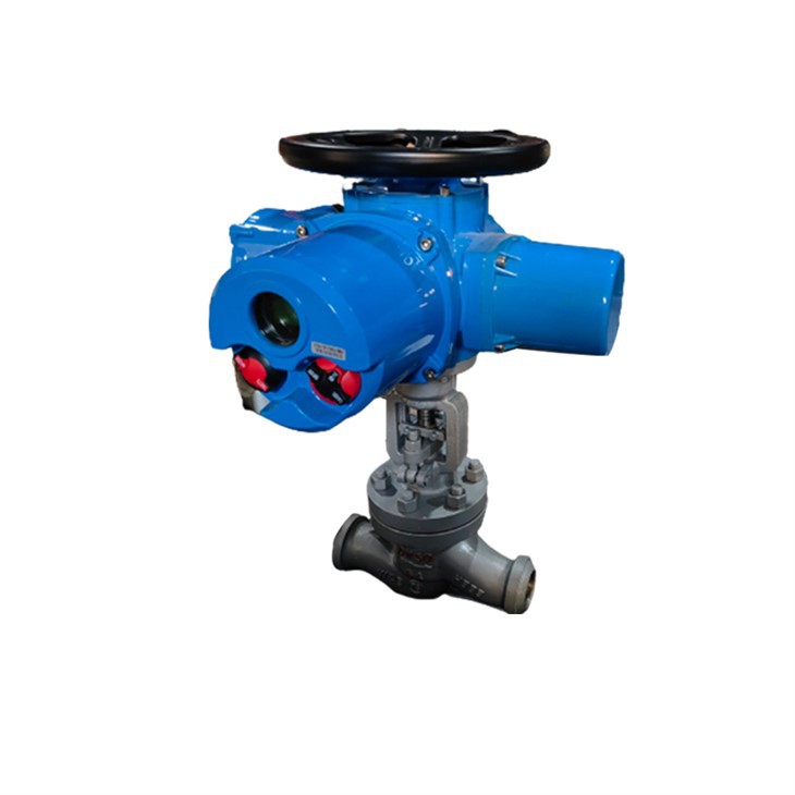 DN50 Electric Welding Multi-turn Globe Valve Actuator
